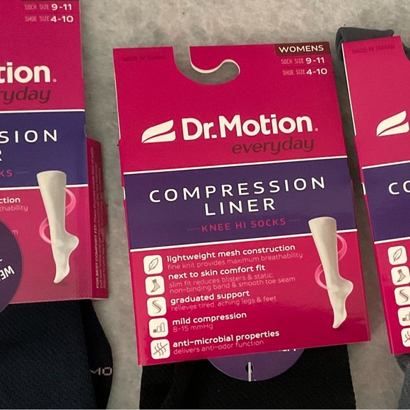 Dr. Motion Set of 3 Everyday Compression Liners - Picture 5 of 5